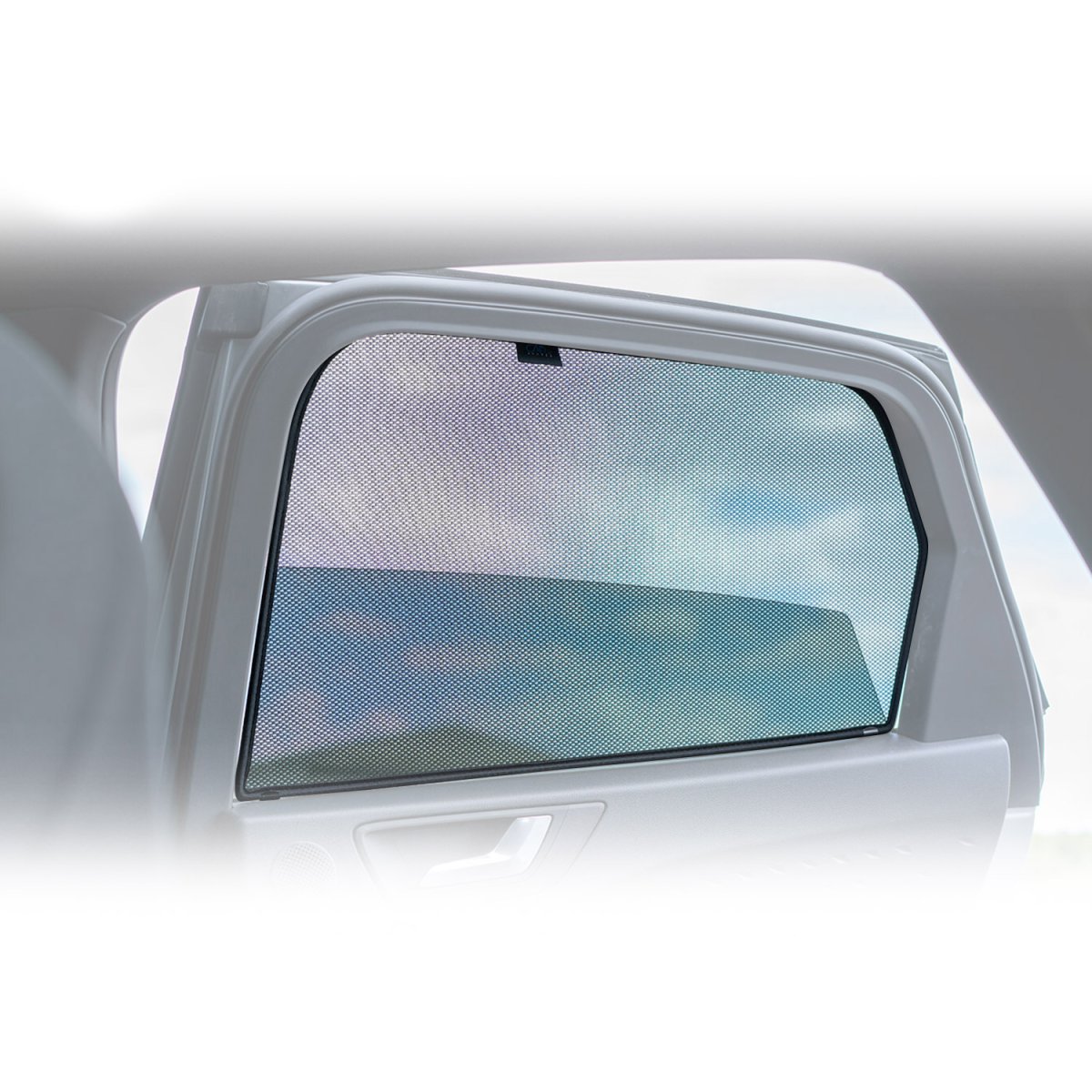 MINI Hatch Window Mesh - Rear Door - Omac - Polyester - Black - 2014